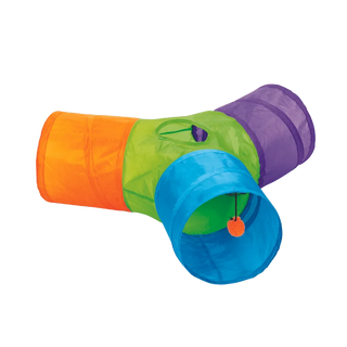 3 Way Cat Tunnel (Multicolor)
