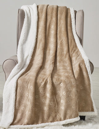 Louvre Sherpa Throw - (2 Pack)