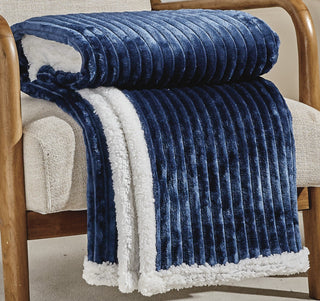 Corduroy Sherpa Throw (2 Pack)