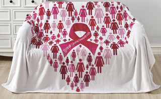 Pinktober Oversized Throw 50x70