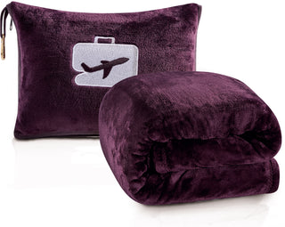 "Comfort Fly" Travel Pillow & Blanket (40 x 70)