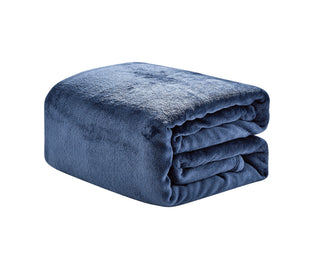 Solid Throw 50x60 - Navy