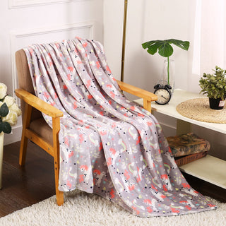 Ultra Soft Microplush Throw Blanket with Unicorn
