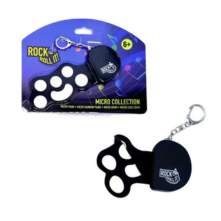 MukikiM Drum Pad with Keychain Musical Keychain