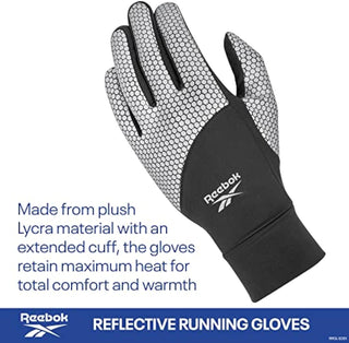 Reflective Running Gloves - XL