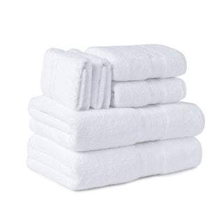 12 Piece Towel Set - White